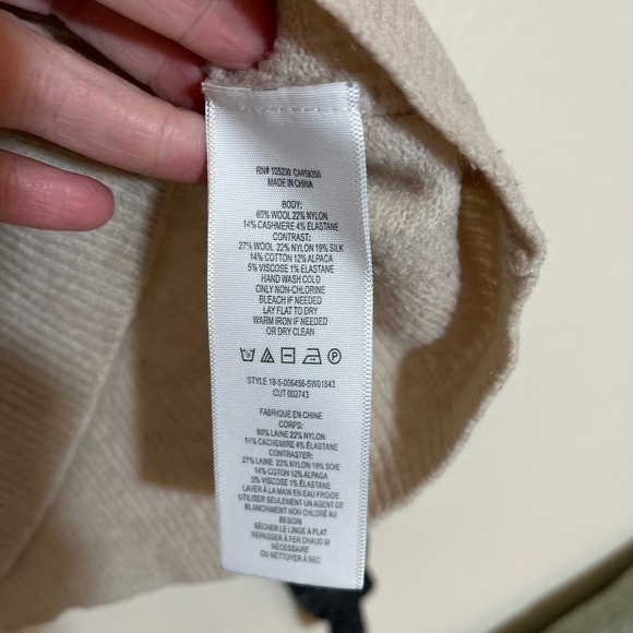 Joie Sweater - Women's Single Cream Gray - Charcoal Grey - Picture 8 of 9